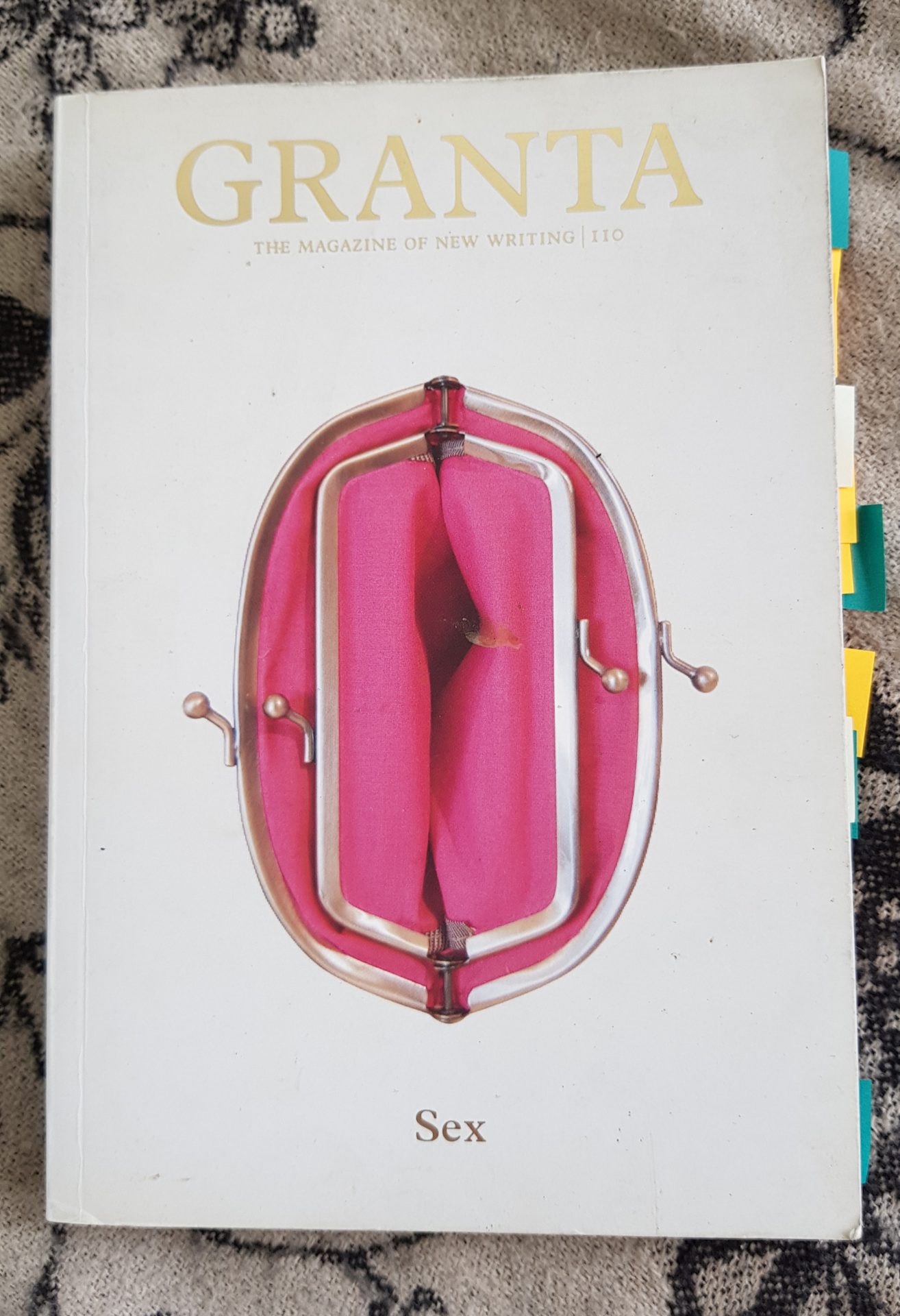 Front cover of Granta: Sex
